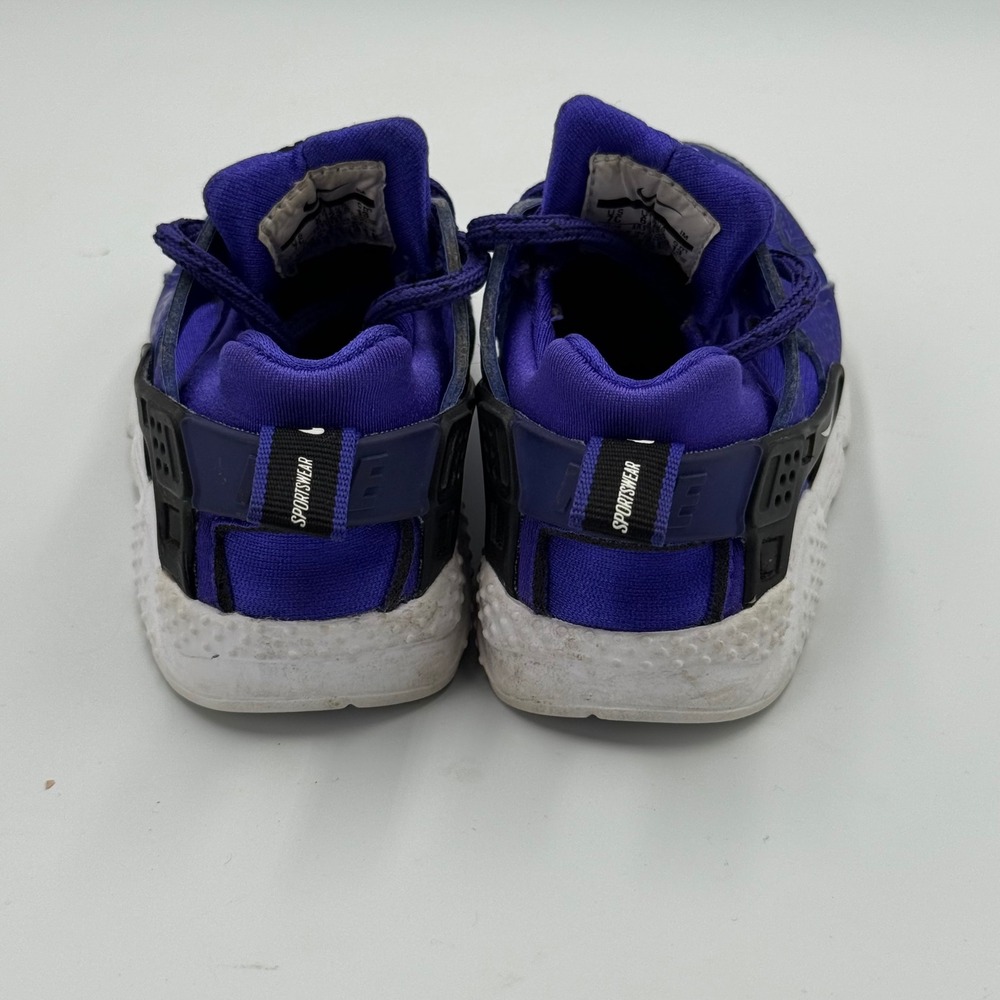 Kids Nike Air‎ Huarache Toddler Shoes Purple White Size 7C - Picture 3 of 8
